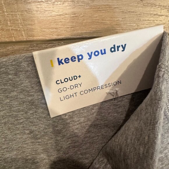 OLD NAVY CLOUD GO DRY LIGHT COMPRESSION LEGGINGS NEW GRAY XL - Picture 7 of 11